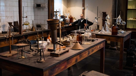 In diesem Labor hat der Chemiker Alfred Nobel bis zu seinem Tod experimentiert