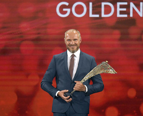 Lotterien Gala Nacht des Sports: Hermann Maier erzählt die Auszeichnung für den "Goldenen Moment"