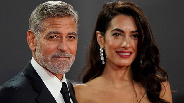 George und seine Frau Amal Clooney