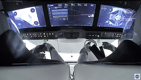 Crew Dragon Cockpit