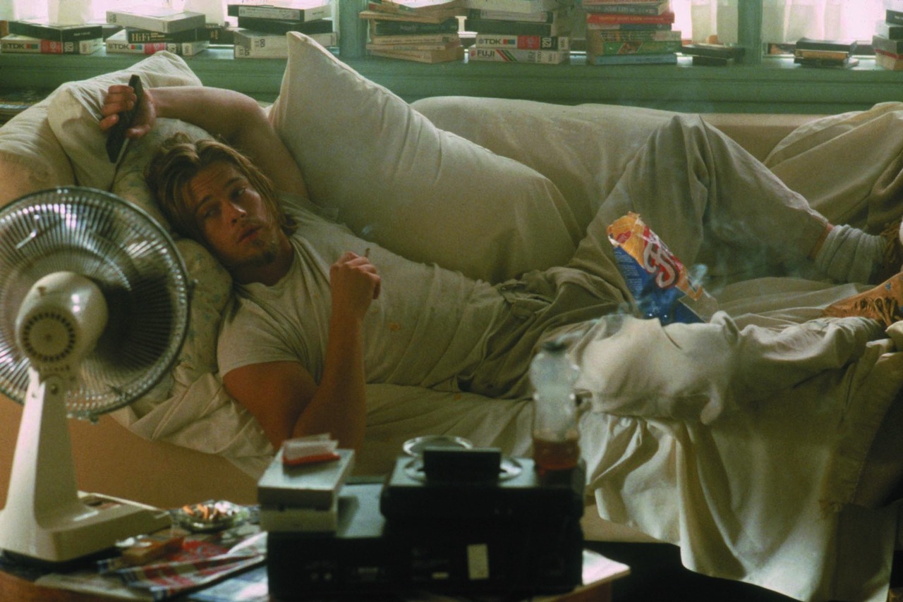 Brad Pitt in "True Romance"