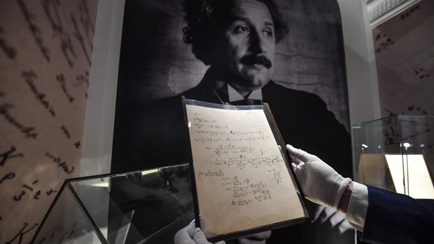 Einsteins Manuskript