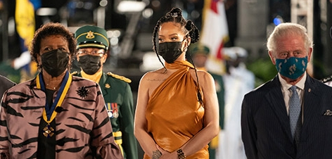 Sandra Mason, Rihanna und Prinz Charles