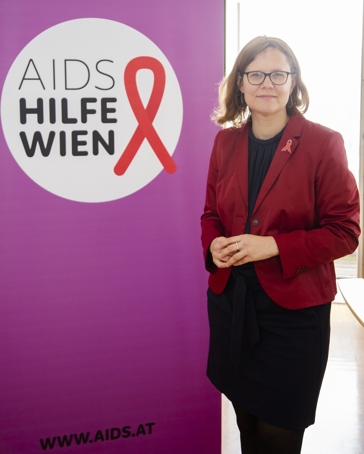 Andrea Brunner von der Aids Hilfe Wien