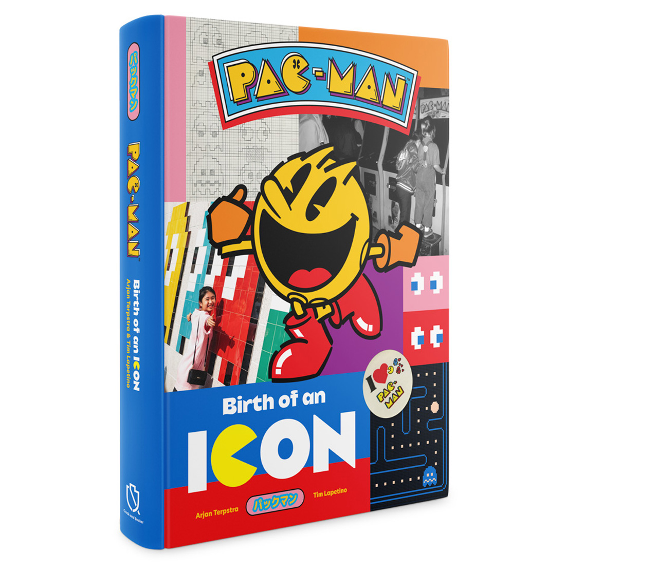 Foto des Buches "Pac-Man: Birth of an Icon"