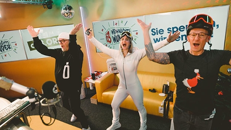 DJ Ötzi mit Gabi und Andi
