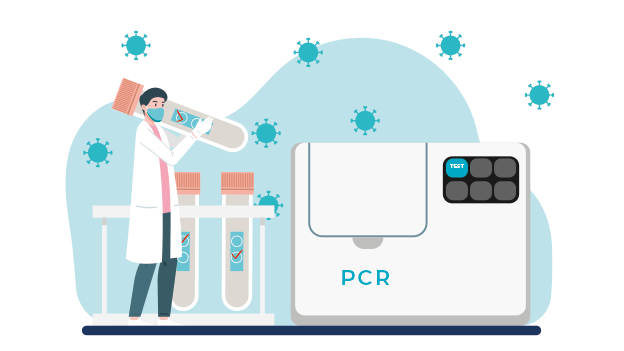 PCR Test Grafik
