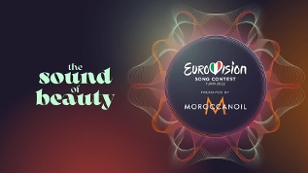 Logo und Motto (The Sound of Beauty) des Song Contest 2022 in Turin