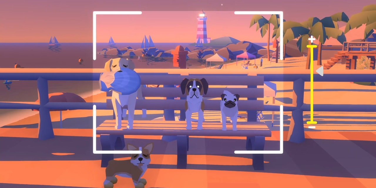 Screenshot aus dem Computerspiel "Pupperazzi"