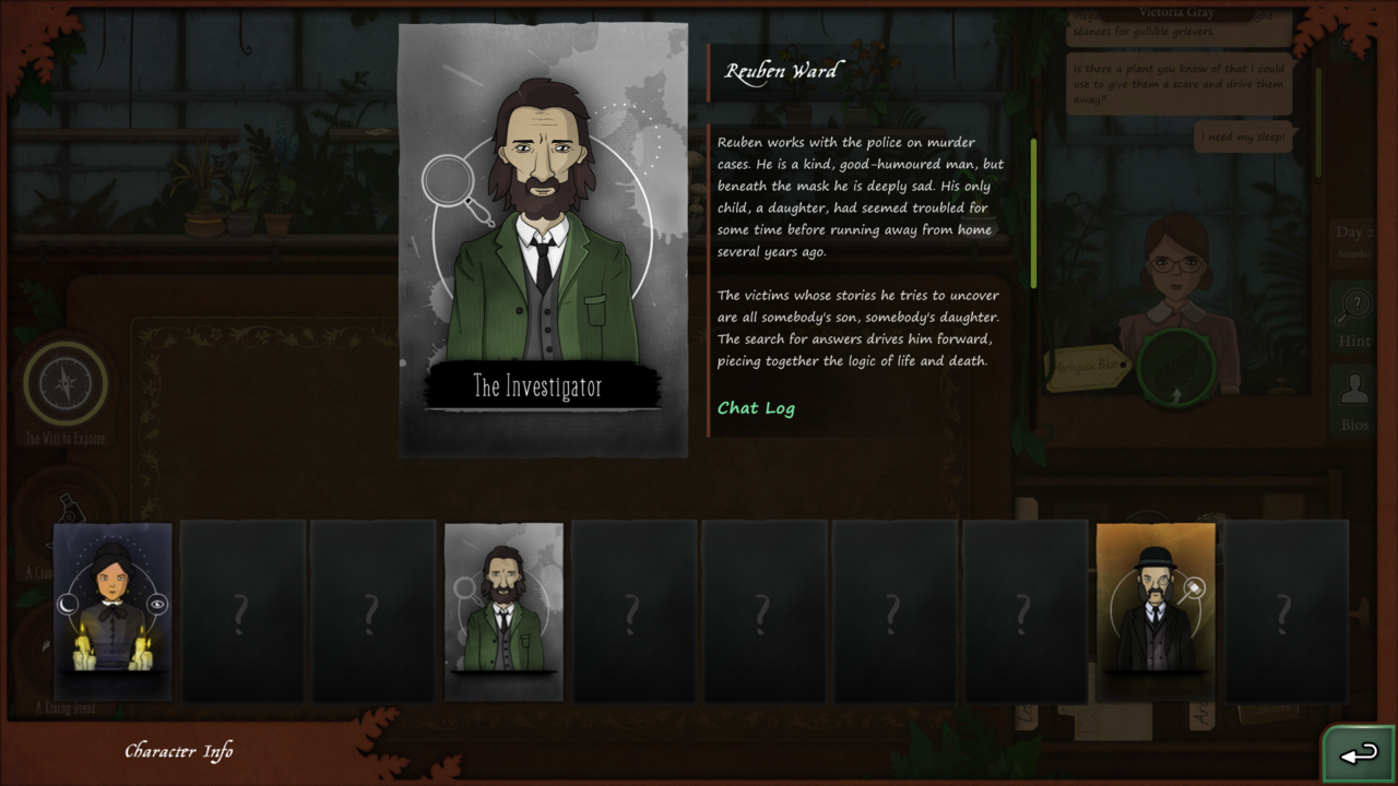 Screenshot aus dem Game: Bild von Kunden und Kundinnen