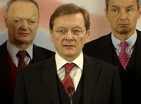 ÖVP- Team - 2003 Schüssel, Molterer, Bartenstein
