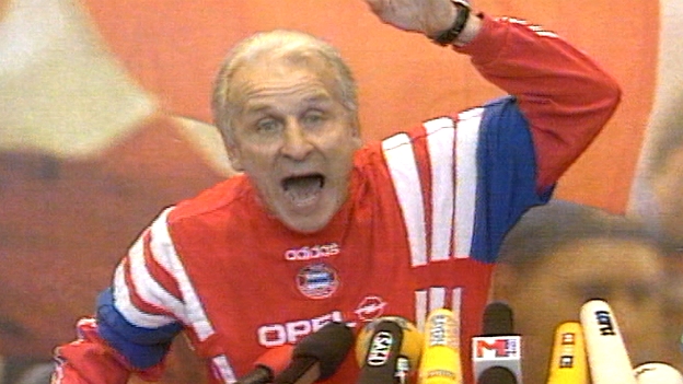 Bayern Münchens Giovanni Trappatonis Wutrede 1998