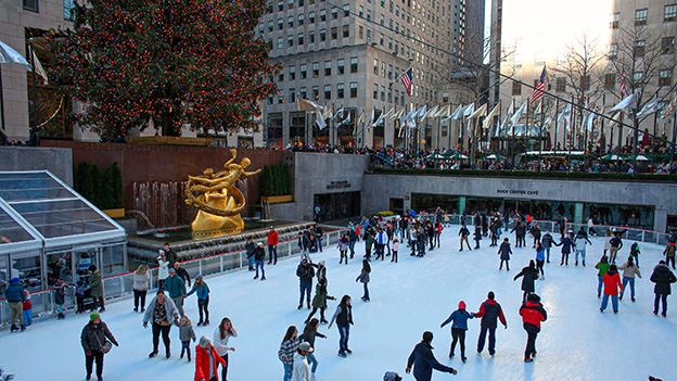Rockefeller Center Eis