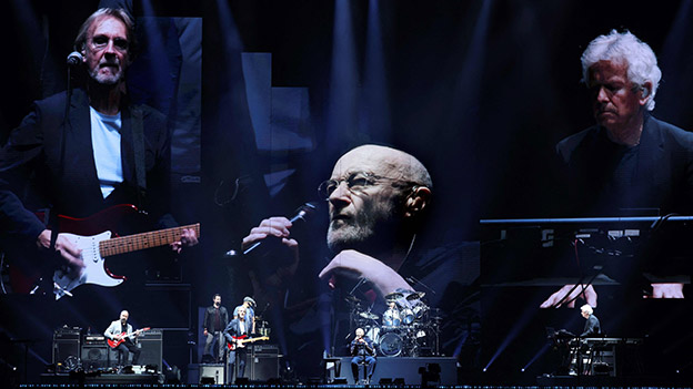 Genesis - Phil Collins, Mike Rutherford und Tony Banks