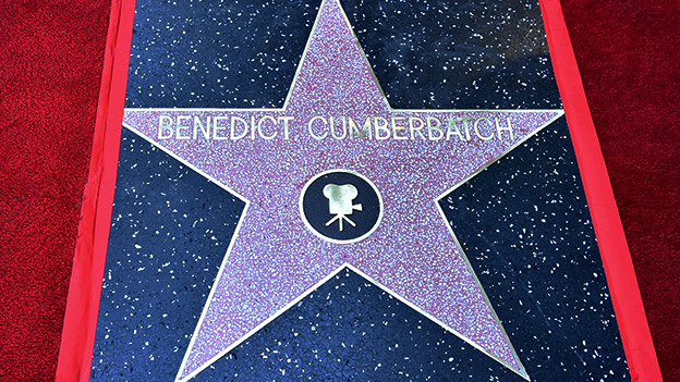 Benedict Cumberbatchs Stern am Walk of Fame