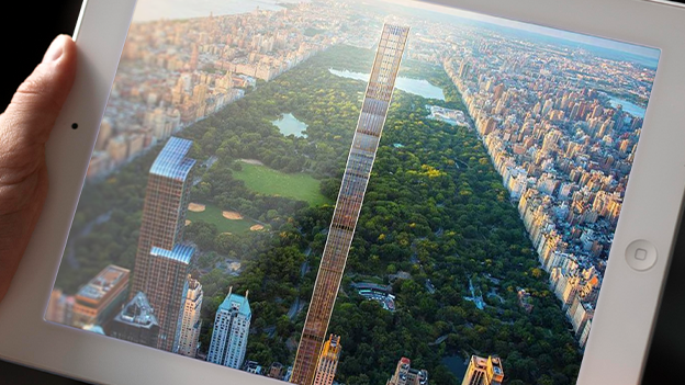 Das dünnste Hochhaus der Welt steht in New York