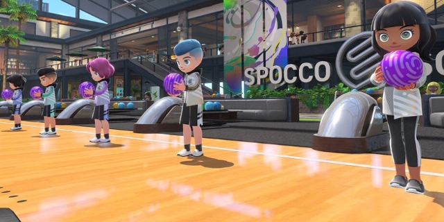 Screenshot aus dem Videospiel "Nintendo Switch Sports"