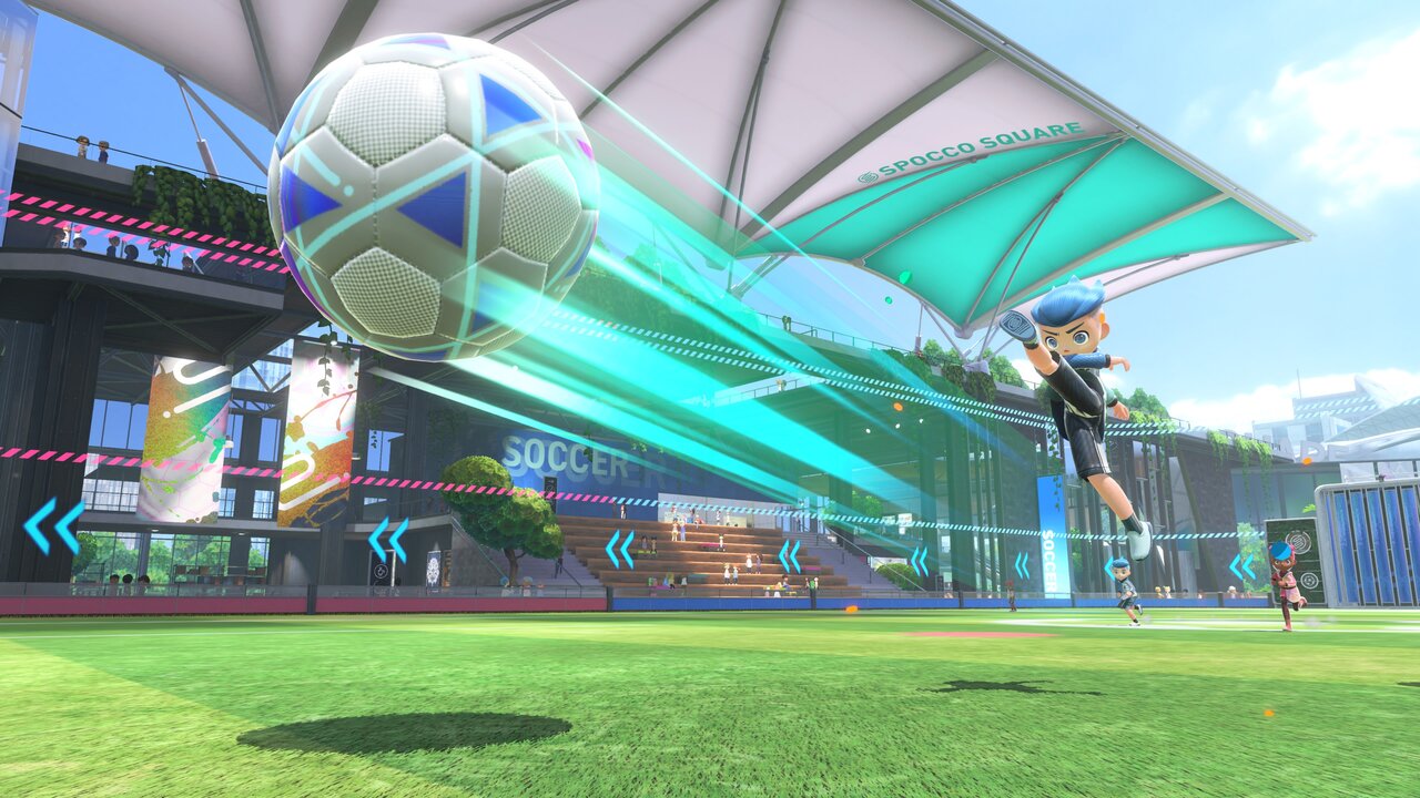 Screenshot aus dem Videospiel "Nintendo Switch Sports"