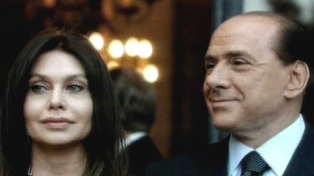 Silvio und Veronica Berlusconi