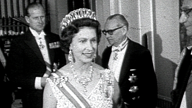 Queen Elizabeth II. in Wien 1969