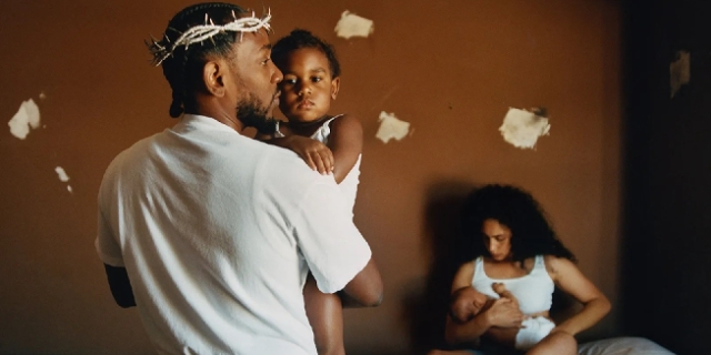 Kendrick Lamar und seine Familie am Cover seines neuen Albums 'Mr. Morale & The Big Steppers'
