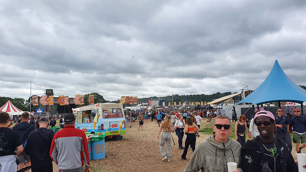 Bilder vom Glastonbury Festival