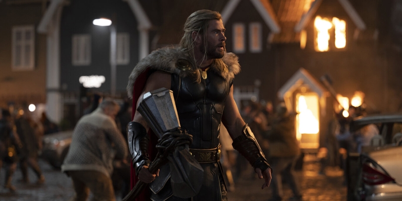 Filmszene aus Thor: Love and Thunder