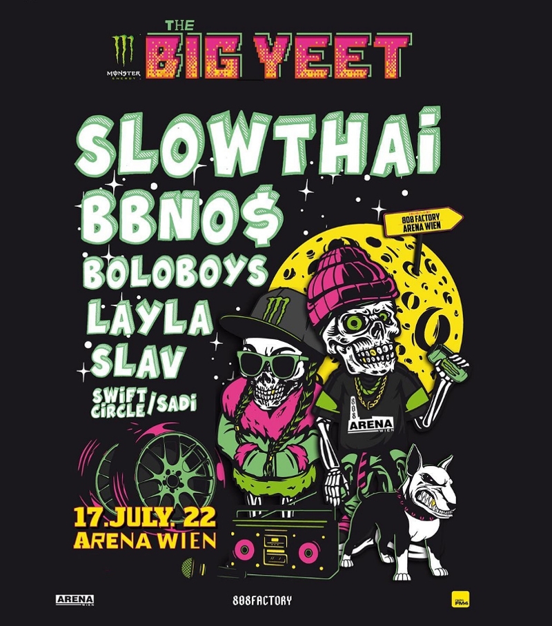 Poster vom The Big Yeet Festival