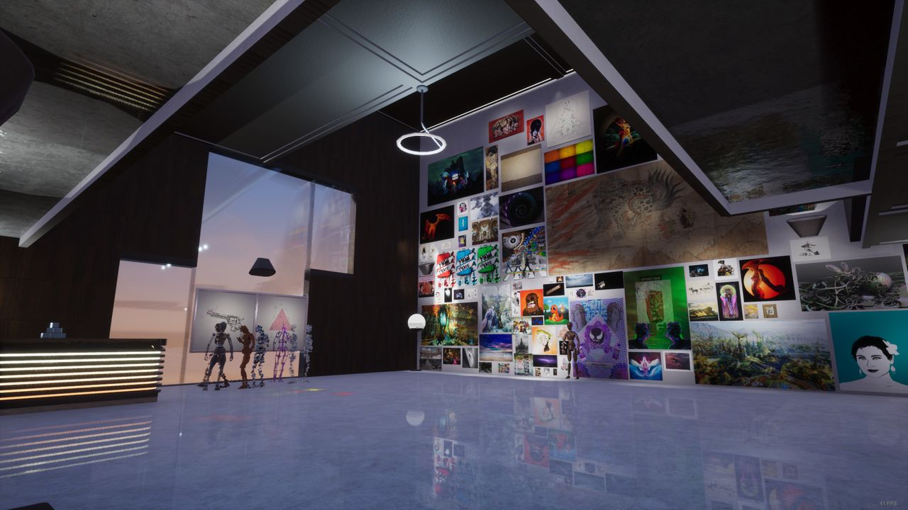 Screenshot Beispielmuseum aus dem Spiel