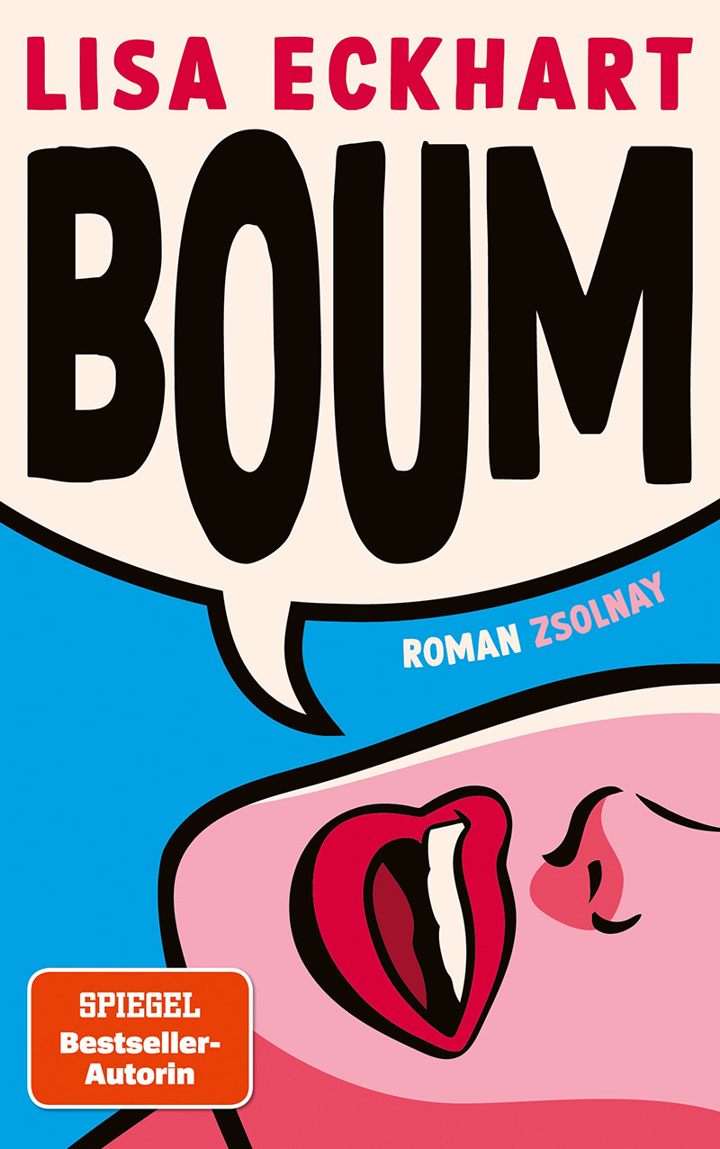 Cover on Lisa Eckharts "Boum"