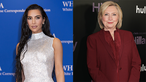 Kim Kardashian und Hillary Clinton