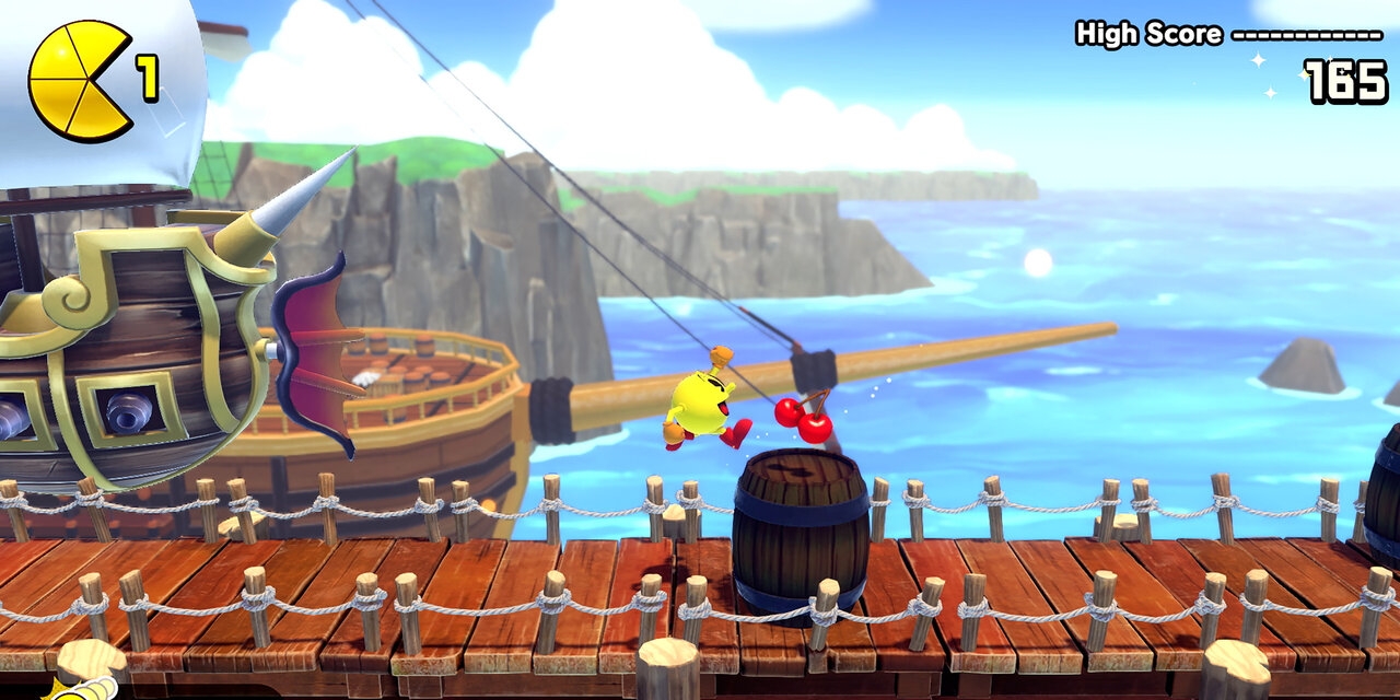 Screenshot aus dem Computerspiel "Pac-Man World Re-Pac"