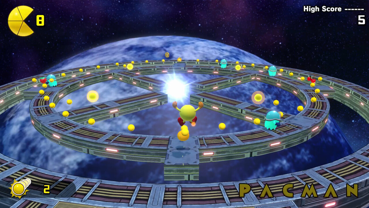 Screenshot aus dem Computerspiel "Pac-Man World Re-Pac"