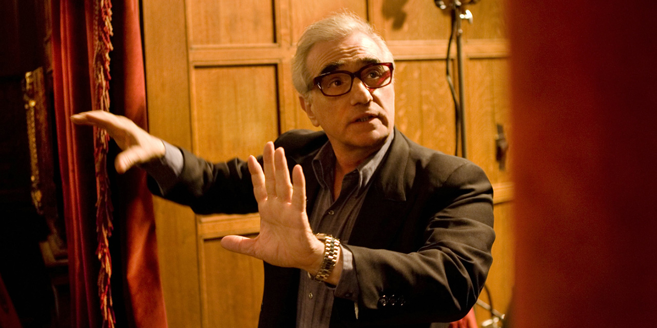 Martin Scorsese am Set von Shutter Island, 2010