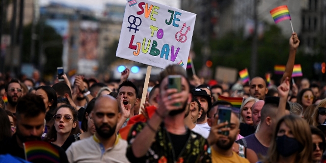 Belgrade Pride march, September 18, 2021