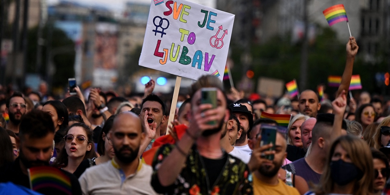 Belgrade Pride march, September 18, 2021