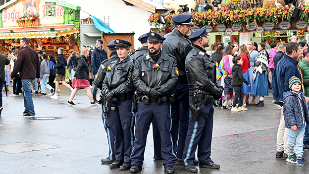 Polizei am Oktoberfest