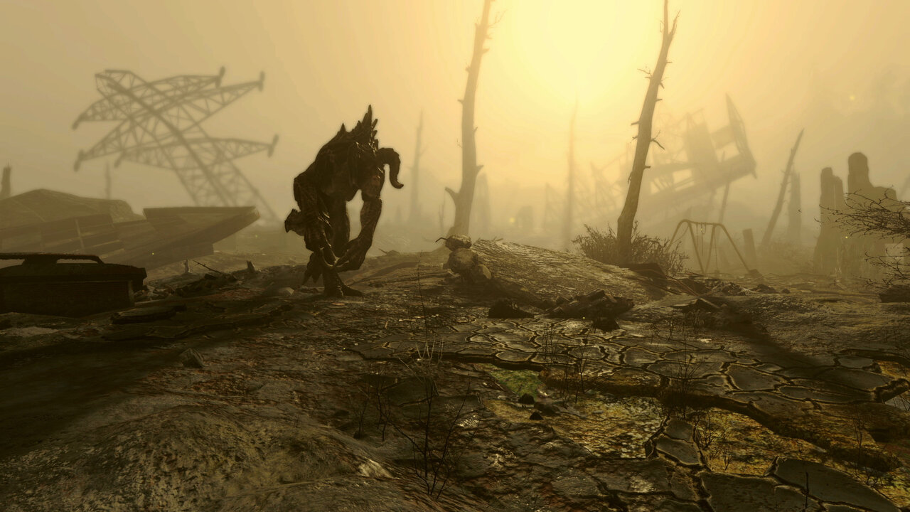 Mutiertes Monster aus "Fallout 4"
