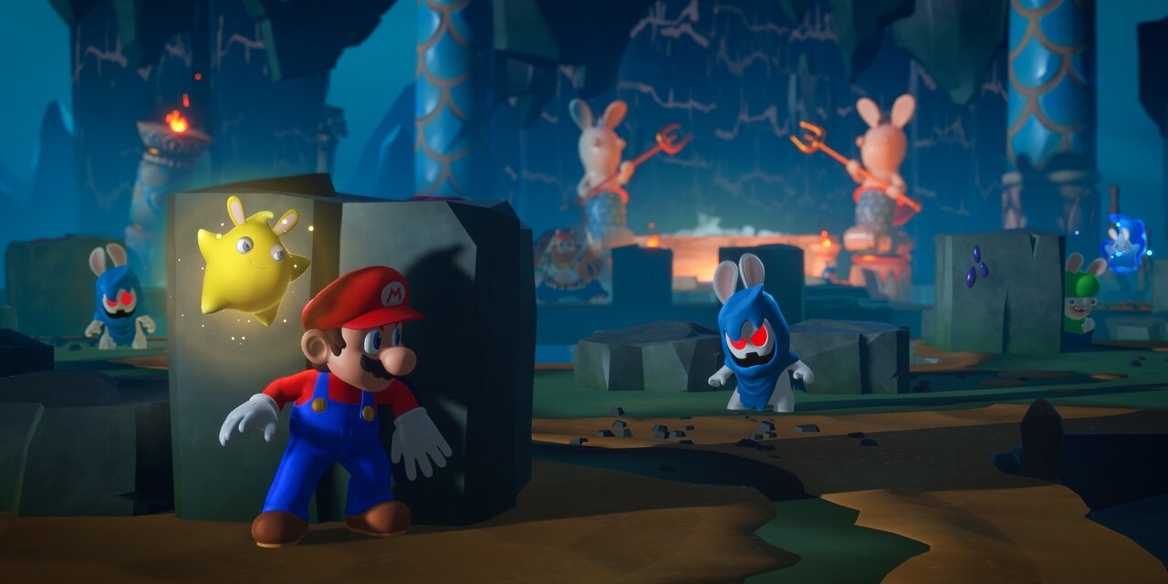 Screenshot aus "Mario + Rabbids: Sparks of Hope"