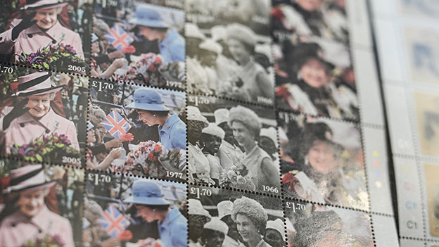 Queen Briefmarken