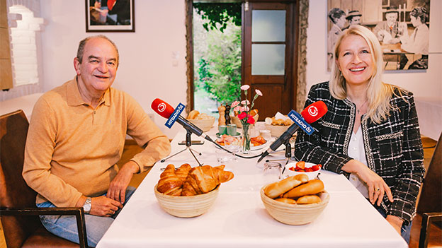 Herbert Prohaska und Claudia Stöckl