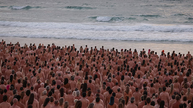 Nacktbadende in Australien