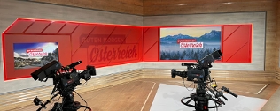 Das neue Studio von "Guten Morgen Österreich"