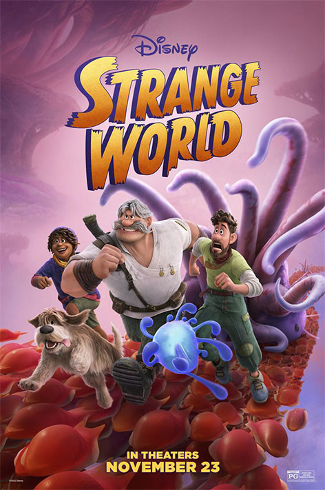 Movie Minute Plakat "Strange World"