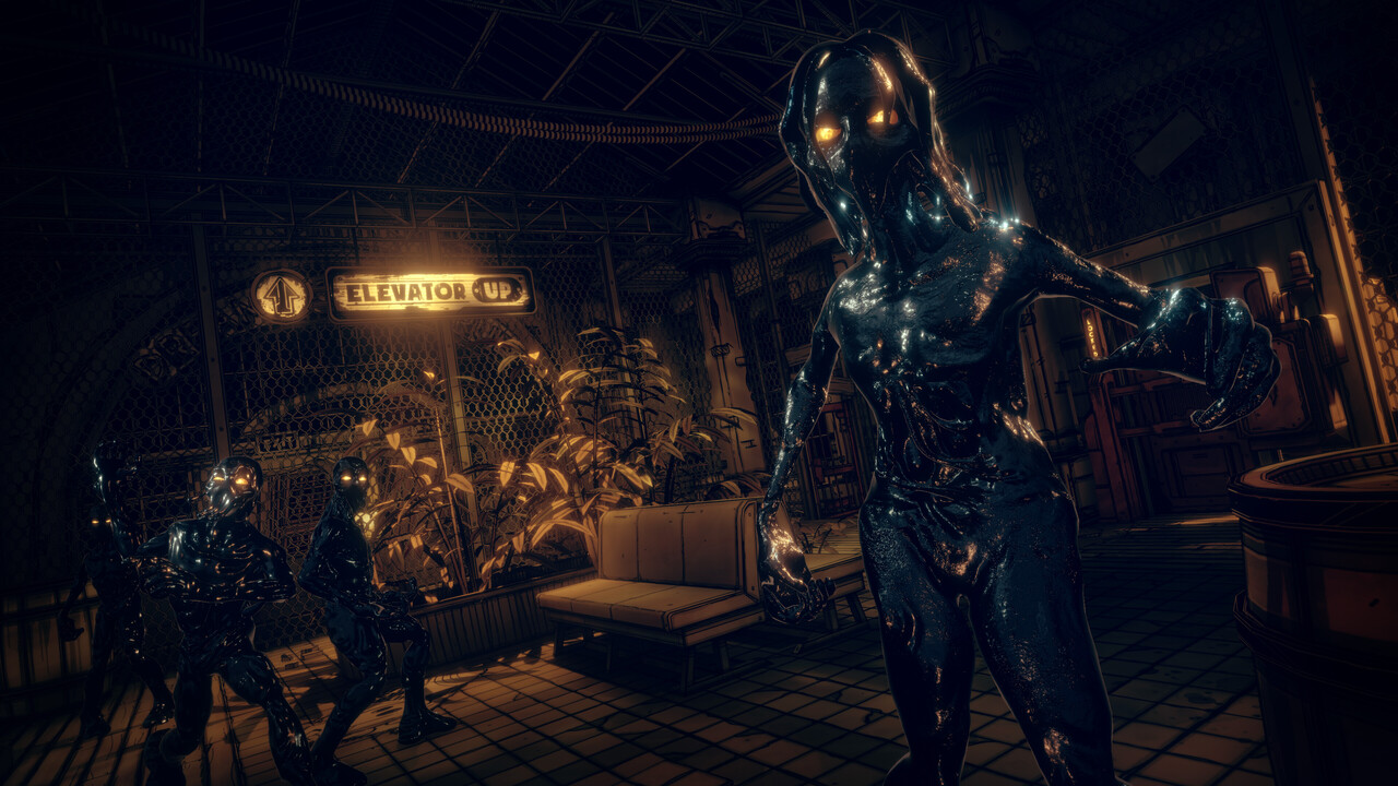 Screenshot aus dem Game "Bendy and the Dark Revival"