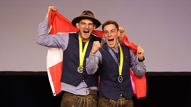 Die Betonbauer aus Niederösterreich jubeln über Gold bei der Berufs-WM 2022