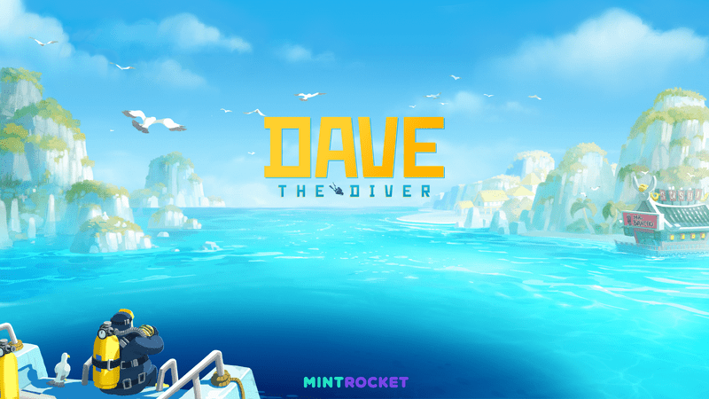 Titelbild Dave the Diver Blick aufs Meer