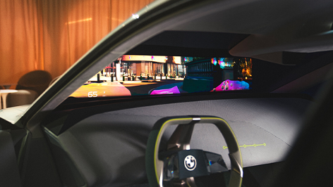 Frontscheibe als Screen: BMW zeigt Auto ohne Armatur und Display