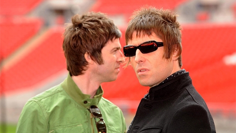 Liam und Noel Gallagher Oasis