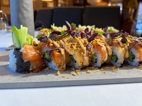 Sushi von heimischen Fischen